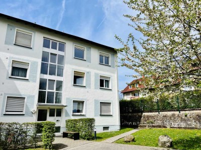 AB-Damm: Gut geschnittene 2-Zimmer mit West-Balkon