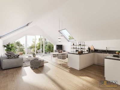 STILVOLL UND BARRIEREFREI
3  Zimmer Dachterrassen Wohnung in Gräfelfing!
