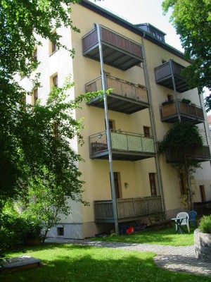 2 Zi.-Whg. mit Wohnküche in ruhigem Hinterhaus in bester Lage der Südvorstadt