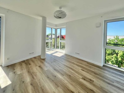 Großstadtfeeling pur! Stilvolle 1-Zimmer-Wohnung mit einmaliger Aussicht auf Hamburgs Skyline