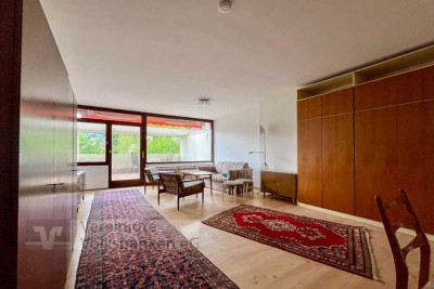 Lichtdurchflutete 1-Zimmer Wohnung mit Blick auf die Burg Bad Liebenzell
