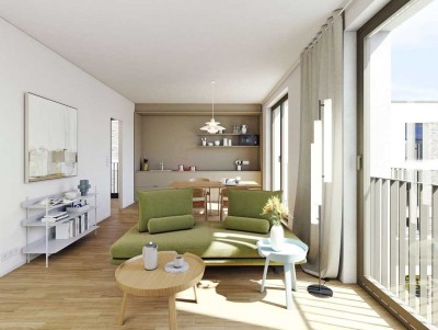 Durchdacht & hochwertig: 2 ZKB für moderne Ansprüche in Heidelberg-Weststadt