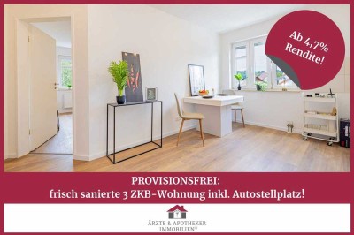 Ihre frisch sanierte Wohnung Niestetal-Sandershausen mit passender Rendite!