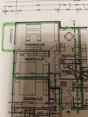 große 2 Zimmer Wohnung zu vermieten / 2020 komplett saniert-renoviert