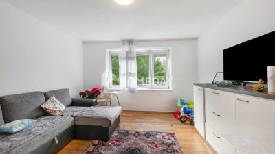2-Zimmer-Wohnung mit Terrasse und Gartenteil – ca. 55 Quadratmeter Wohnfläche