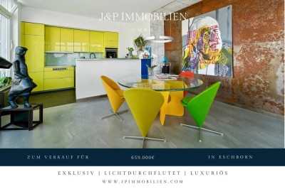 Luxus über den Dächern Eschborns - exklusives Architekten-Penthouse mit spektakulärem Ausblick