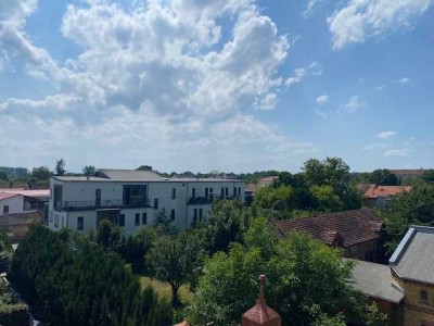 Zwei-Zimmer-Wohnung mit großem Balkon in der Teltower Altstadt - 360-Grad-Rundgang