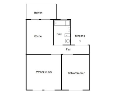 2,5 Zimmer Maisonette Wohnung Nähe Bergbaumuseum