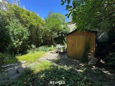 Gartenparadies in urbaner Lage – 3-Zimmerwohnung mit Charme und Charakter