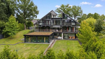 Nähe Düsseldorf, MG, NL: Stylisches Architektenhaus mit Komfort und Pool