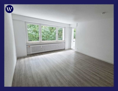 NEUES Wohngefühl – frisch modernisierte 3 Zimmer + Süd-Balkon in grüner Lage, neuer Boden, neues Bad
