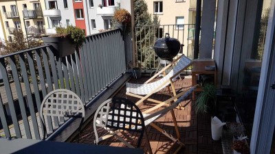 Sehr schöne 3-Zimmer Wohnung mit Balkon in Frankfurt-Bornheim