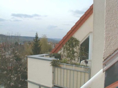 Wunderbarer Blick ins Selztal: Helle 2-Zimmer Wohnung mit Balkon im 2. OG in Schwabenheim