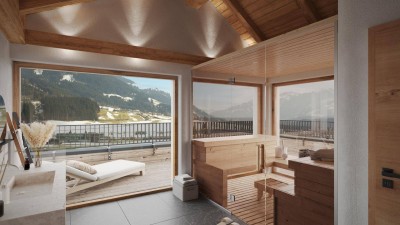 Penthouse mit exklusivem Blick auf Wilden Kaiser und Kitzbühler Horn