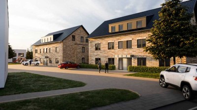 Projektierte Dachgeschoss-Eigentumswohnung in zentraler Siedlungslage von Bersenbrück