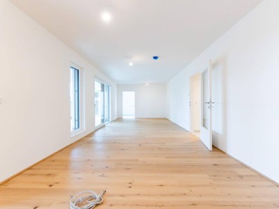 Erstbezug: Familientraum mit 3 Zimmern, 52m² Kellergeschoss, Garten und Terrasse!