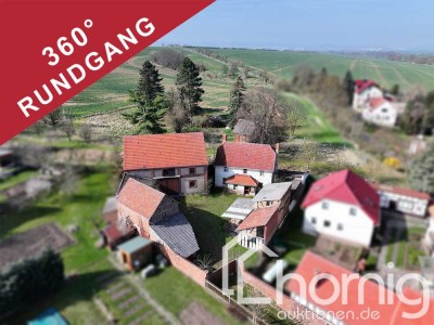 Stadtnaher 3-Seiten-Hof mit Potenzial – Landleben ganz nah an Erfurt im Mittelpunkt von Thüringen