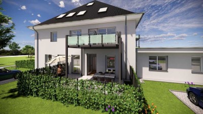 Großzügige Zwei-Raum Wohnung mit großer Terasse