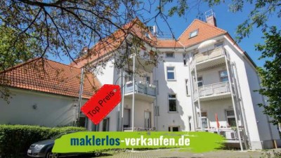 Ruhig +110 m² + 2 Balkone + provisionsfrei