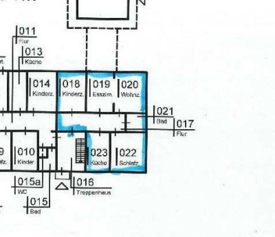 Kernsanierte Wohnung in bester Lage von Dornberg zu vermieten