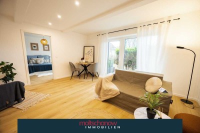 Moderne und frisch renovierte 2-Zimmer-Wohnung mit Terrasse