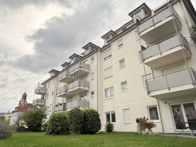 Gepflegte 1-Zimmer-Wohnung mit Balkon und Einbauküche in Dresden