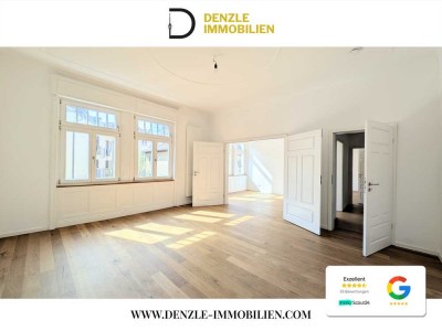 Stilvoller Altbau trifft modernen Komfort - Mit 2 Badezimmern, Balkon & Loggia