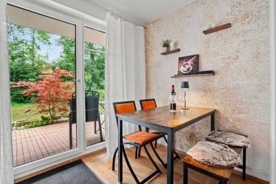 Möblierte Terrassenwohnung (nähe Bodensee) in FN zu vermieten