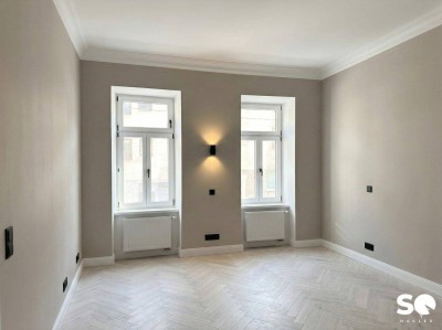 #SQ - URBANER CHARME TRIFFT MODERNES WOHNGEFÜHL – SANIERTER ALTBAU-ERSTBEZUG IN RUHIGER LAGE