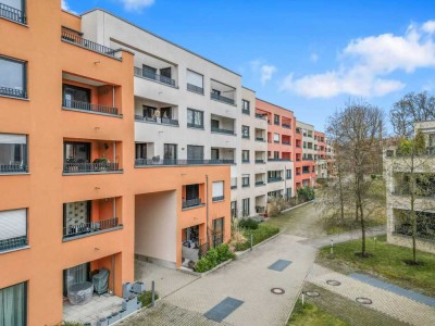 1-Zimmer-Wohnung mit Dachterrasse im beliebten Augsburger Textilviertel