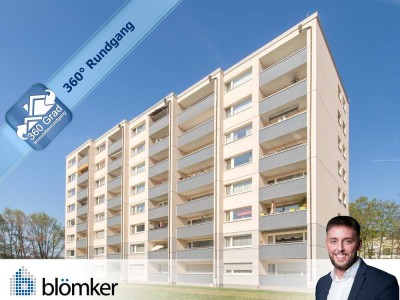 Blömker! Vermietete 1,5-Raum ETW im 5. OG mit Loggia und Aufzug in Gladbeck Rentfort!