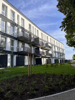 Möbilierte 1,5 Zi. Neubauwohnung, nähe Uniklinik Augsburg, 30 q/m2 inkl. TG-Stellplatz