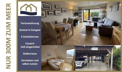 Nur 300m zum Meer! Gepflegtes Ferienhaus mitten in Dangast - Zum vermieten und selbst Urlaub machen