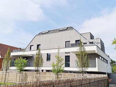 GRÜNBLICK, RUHELAGE, sonniges 46 m2 Dachgeschoß mit 20 m2 Terrasse, 2 Zimmer, Komplettküche, Wannenbad, Lavendelweg