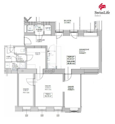 Zusammengelegte 3-Zimmer-Balkonwohnung am Gürtel mit Riesenbalkon! smart, nachhaltig, verbunden