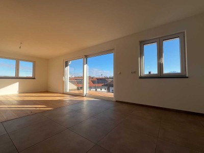 4-Zimmer Neubauwohnung mit Balkon und Bergblick in Riedering