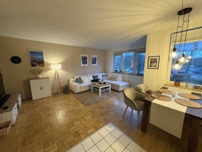 Lichtdurchflutete 2-Zimmer-Wohnung mit offener Küche und überdachtem Südwestbalkon