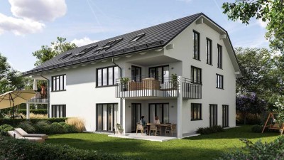 Neubau Familienwohntraum im Garten: 5-Zimmer-Terrassenwohnung im Niedrigenergiehaus A+