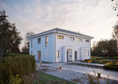 Zweifamilienhaus der Extraklasse - Massa Haus FamilyStyle 20.04 W inkl. Grundstück & Technikpake