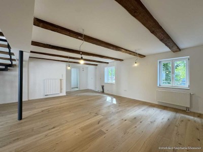 Erstbezug nach Sanierung | Charmante 4 Zi. Maisonette-Wohnung am Dreifaltigkeitsplatz | mit Terrasse