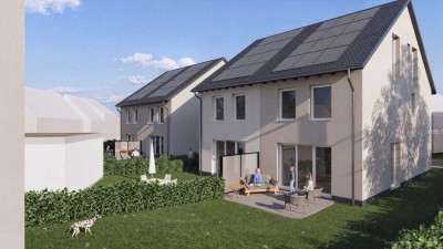 Familienfreundliches Wohnen mit 137m² in Renchen: Doppelhaushälfte mit Garten in Top-Lage