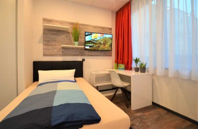Smarte 1-Zimmer-Wohnung, möbliert & voll ausgestattet, direkt in der City Aschaffenburg
