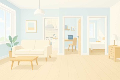 4 Zimmer Wohnung mit Abstellraum und Garage