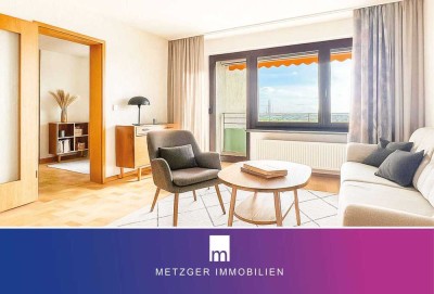 Gut geschnittene, helle 3,5 Zimmer-Wohnung mit Süd-Balkon – Sofort bezugsfrei