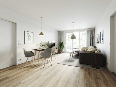 Moderne 2-Zimmer-Wohnung in den St. Nicolaihöfen (1.OG) - 67 m²