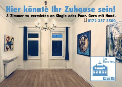 Wohnen wie im Einzelhaus Nähe Strandperle, an der Elbe: 3-Zimmer in Othmarschen für Single oder Paar