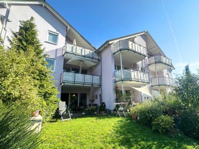 2-Zimmer-EG-Wohnung mit Terrasse, großem Gartenanteil und 2 Parkplätzen in Toplage von Götzenhain