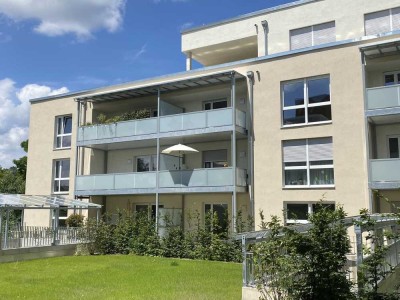 Traumwohnung mit Ambiente, großem Terrassenbalkon u. 2 Bädern