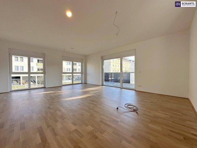 Bezugsfertig! 75 m² pure Gemütlichkeit mit großzügigem Balkon – der perfekte Ort, um direkt heimzukommen! 3-Zimmer Neubauwohnung in Graz Eggenberg!