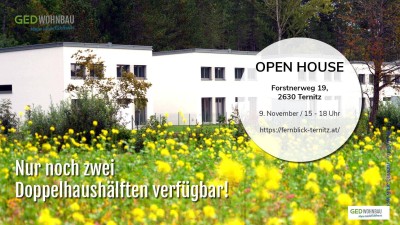 ***Open House 9.11. 15-18 Uhr*** Ihre neue Doppelhaushälfte mit Wohlfühlfaktor! " nur noch 2 verfügbar! – B1